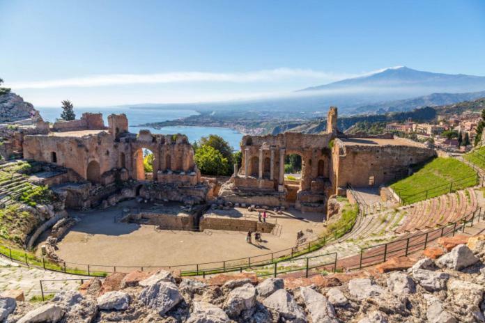 Apartamento Taormina By The Sea Mazzeo Exterior foto